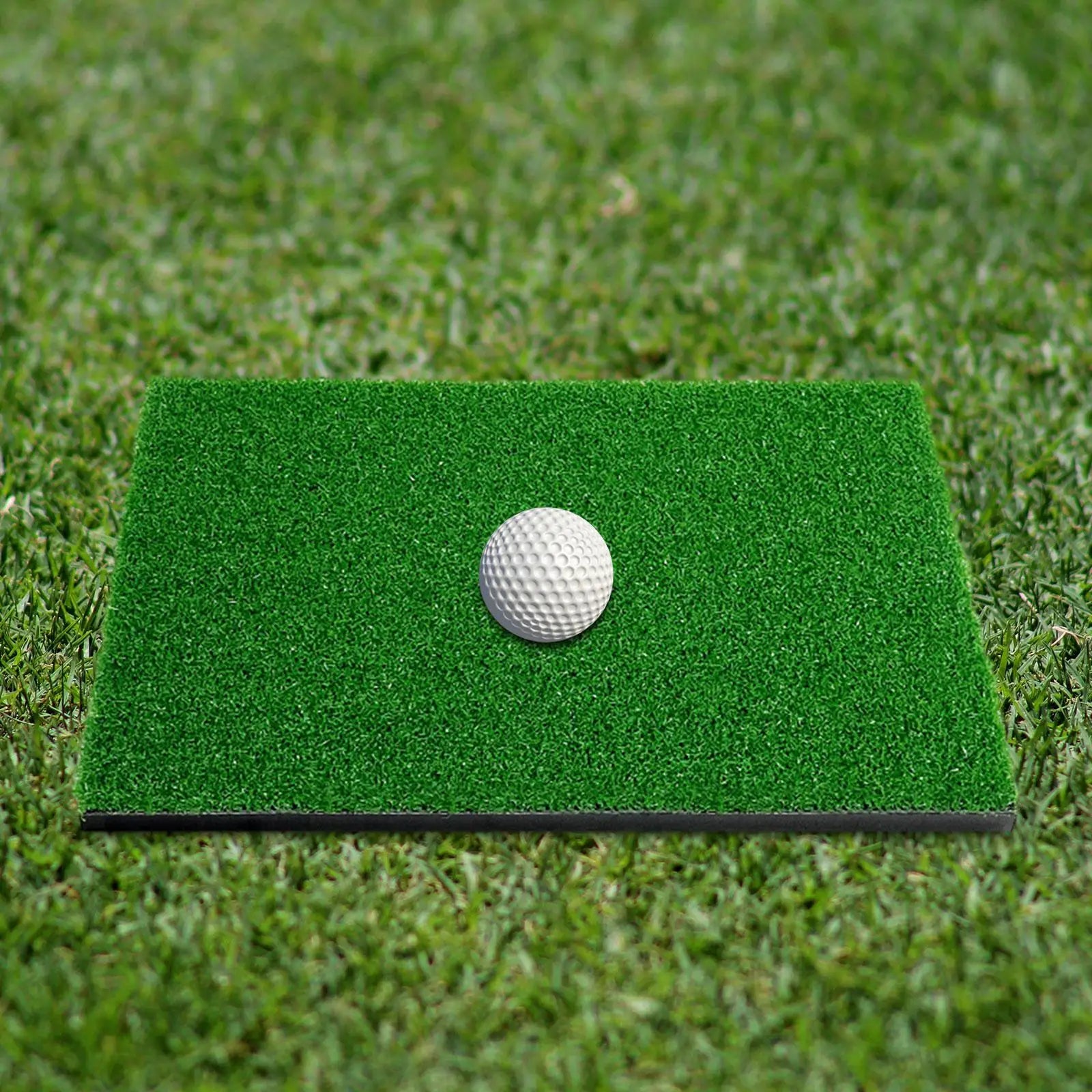 Golf Game Mat Golf Hitting Mats Golf Chipping Mat 8X12In Pad Carpet Golf Training Equipment Golf Practice Mat Office Games
